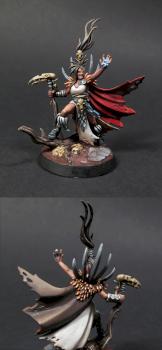 Theddra Skull-Scryer - Godsworn Hunt - Warhammer Underworlds by MrCube42