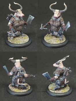 Minotaure de la milice - Cadwallon by Darachmu