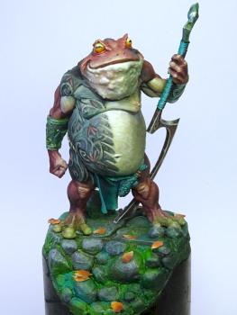 The toad king (Aradia miniatures) by Seyni NDiaye