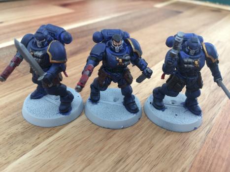 3 Ultramarines reivers by Bakufun