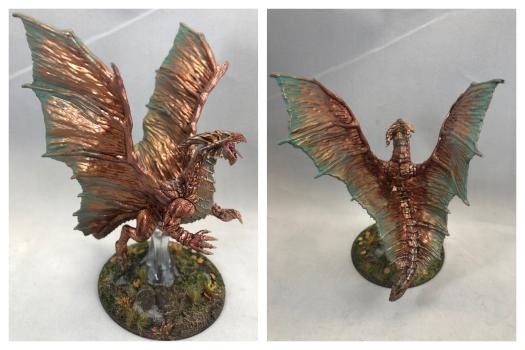 Young Copper Dragon by Dualkitsune