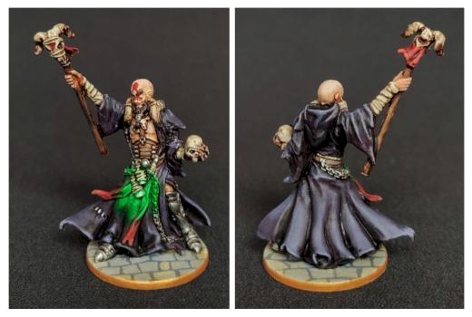 Necromancer - Zombicide Black Plague by Wookiesaurus