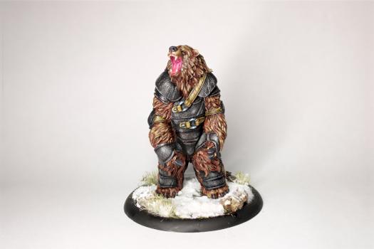 Armored War Bear by Mini_Wizard_studios
