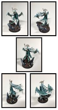 Lady Olynder, Mortarch of Grief by Bleep Bloop