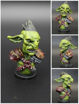 Goblin Bust by Genryu