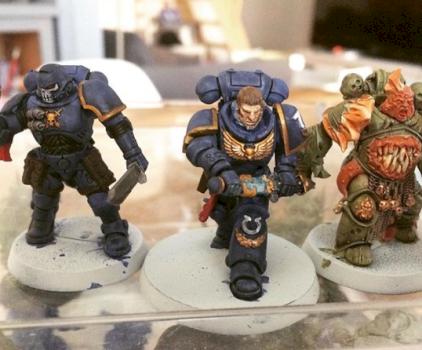 First Warhammer conquest figures by Bakufun