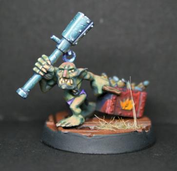 Pvt Boomdraga, 40k grot for kill team by Nashokadow