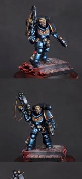 Primaris lieutenant by Gachi_paints