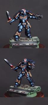 Primaris lieutenant by Gachi_paints