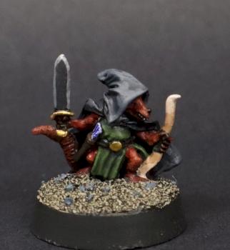 Rebel Miniatures PAINTED Dark Hold Kobold Scout 1 Dark Hold (METAL MINIATURE) by mikecarrero