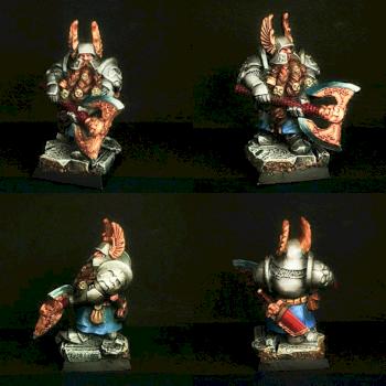 28mm/30mm Dwarf Lord Thoril 28FM0222 by diole