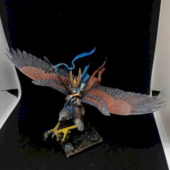 HIGH ELVES ISLAND OF BLOOD GRIFFON RIDER by IreMoon