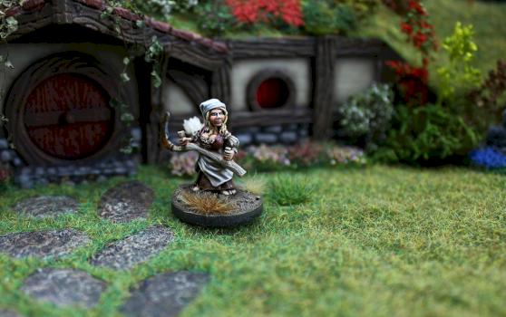 Halfling Farmer - Female by Genryu