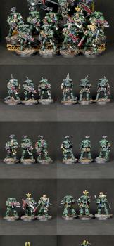 Dark-Angels kill-team by IIo9ilnik