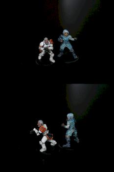 Star Wars Imperial Assault - Tress Hacnua & CT-1701 by disturbing_presence