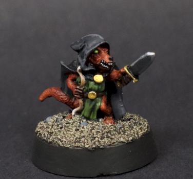 Rebel Miniatures PAINTED Dark Hold Kobold Scout 3 Dark Hold (METAL MINIATURE) by mikecarrero