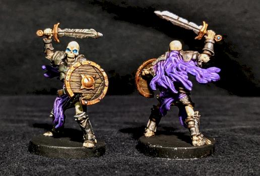 Runewars Skeletal Warrior by Cleent