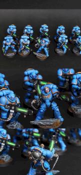 Primaris Hellblasters by Gachi_paints
