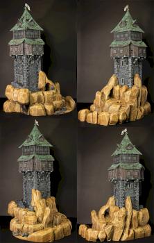 Warscryer Tabletop World Guard Tower by pzembo