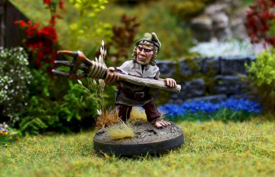 Halfling Farmer - Male by Genryu