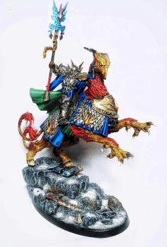 Lord Arcanum on Gryph Charger by Lumbagoo