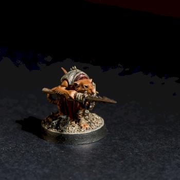 Skaven Clanrat #1 by the_secret_paintbrush