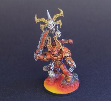 Khorne Berzerker Champion with Power Fist by Szerk