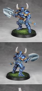 Shovel Knight Stormcast by El Guardian