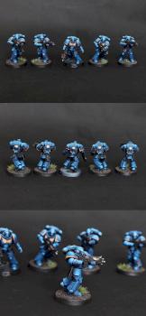 Ultramarine primaris Intercessors by Gachi_paints