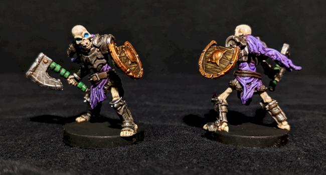 Runewars Skeletal Warrior by Cleent
