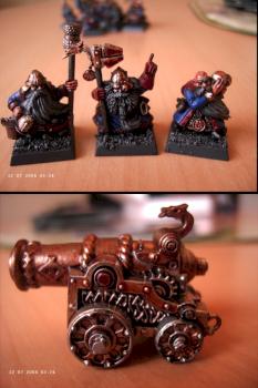 Dwarf Cannon from new Fantasy box by ddixon91