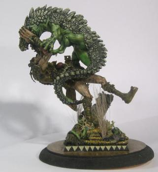 Giant vs. Carnisaur Angle 1 by nornicle
