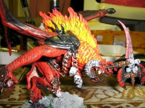 BloodThirster(Balrog converted) WIP by Zenebatos