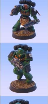 Space Marine Salamanders by Brutish Eviscerator