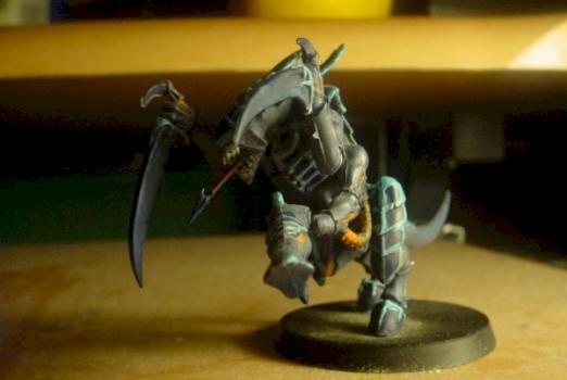my tyranid warrior by skig