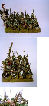 Night Goblin Regiment by BrushBender