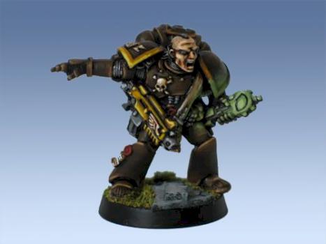 Space Marine Vet Sergeant by titan136