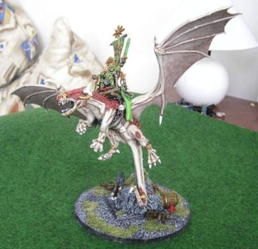 Chaos lord on Dragon. by pifta