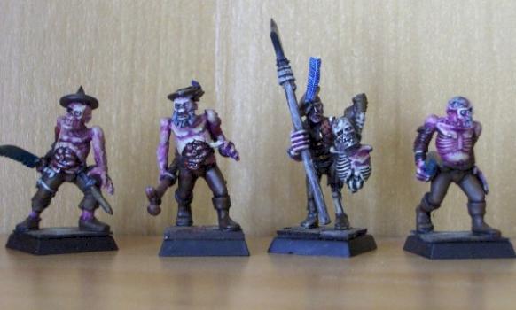 Some zombi pirates by Belannaer