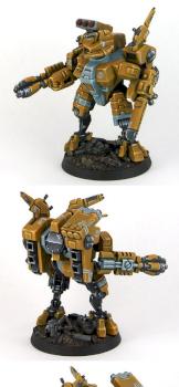 Tau Crisis Battlesuit Commander by Grimvar