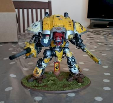 Imperial Knight Hawkshroud by Vet Sgt Ezekiel