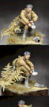 Soviet soldier on rest by odimichal