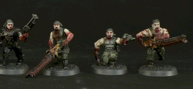 DooM Zombiemen (Close Up) - Custom Chaos Cultists by S K X
