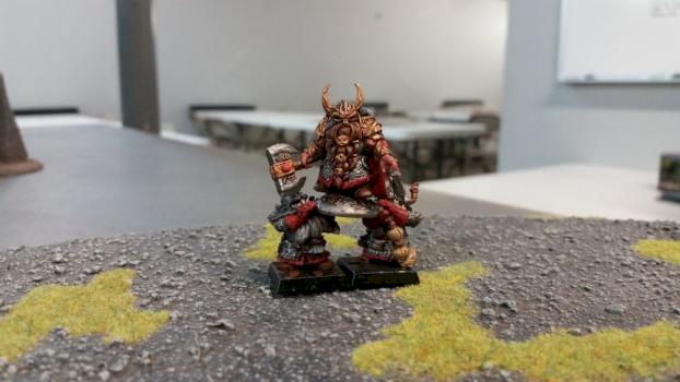 Dwarf Lord on Shieldbearers by TGrizzly