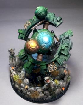 celestial fulcrum battle engine orboros by Lore Nicolas