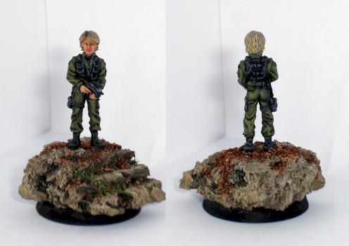 Samantha Carter SG-1 by Bench