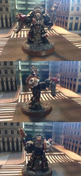 Space Marine Terminator Chaplain by Thernos