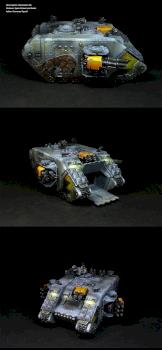 Space Wolves Land Raider by Modelling Art Studio