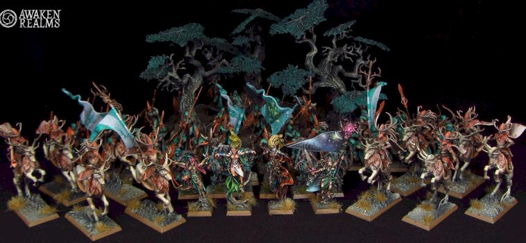 Wood Elves Army by Awaken Realms
