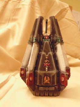 Black Templar Drop Pod by Ricker